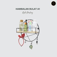 Yen Round Shelf A1 Wall Shelf