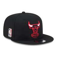 New Era Chicago Bulls Hardwood Classic 2025 Black 9FIFTY Snapback Cap
