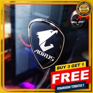 AORUS BADGE COMPUTER STICKERS PC GAMING STICKERS PC GAMING ACCESSORIES PC GAMING