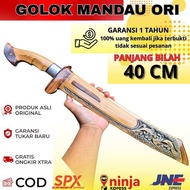 Golok Mandau Baja Per Asli | Golok Sembelih Dan Golok Kebun Serbaguna