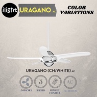 NSB URAGANO AC MOTOR 54 INCH REMOTE CEILING FAN