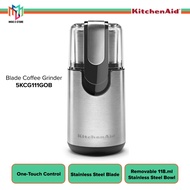 Kitchenaid 5KCG111GOB Stainless Steel Blade Coffee Grinder with Stainless Steel Bowl 118ml - 5KCG111
