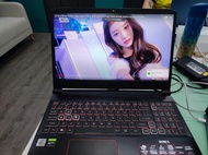 32GB Ram 512 SSD+2TB HDD 超大容量雙硬碟Acer Nitro 5 i7 GEN 10 i7-10750H 接近12個CPU在運作打機gaming laptop發光變色RGB鍵盤