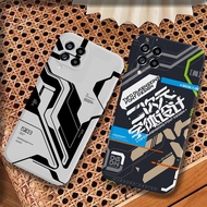 Samsung A12 M12 A22 4G A22 5G M32 4G M22 4G M34 M54 - Case - R0bot Motif - Protector hp - Cool