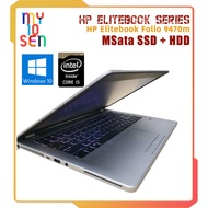 laptop HP Elitebook Folio Ultrabook 9480m 9470m i5 i7 3rd 4th DDR3 HDD SSD WIN10 LightWeight Notebook Refurbished Used