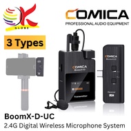 COMICA BOOMX-D-UC RX / BOOMX-D UC1 / BOOMX-D UC2 2.4G DIGITAL WIRELESS MICROPHONE SYSTEM TRANSMITTER