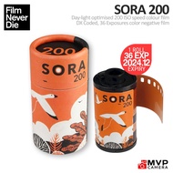 FilmNeverDie SORA 200 Color Negative Film 135 35mm C41 Process Film Never Die Limited MVP CAMERA