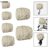 [SharprepublicefMY] Outboard Motor Cover Waterproof Trailerable Marine Accessories Oxford Fabric Eas