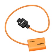 ZGCINE DMW-BLK22 Dummy Battery with D-Tap Connector Power Cable 60cm Long to Replacement for Panason