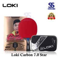 LOKI 7 Star Professional Table Tennis Bat Carbon Tube Tech PingPong Bat Competition Ping Pong Paddle