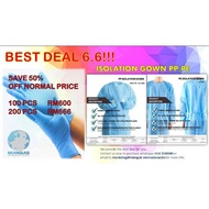 Isolation Gown PE/ PP