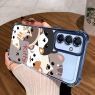 Casing HP For Samsung Galaxy A15 4G A15 5G A16 4G A16 5G A25 5G Case Cesing Protective Cat Stacked S