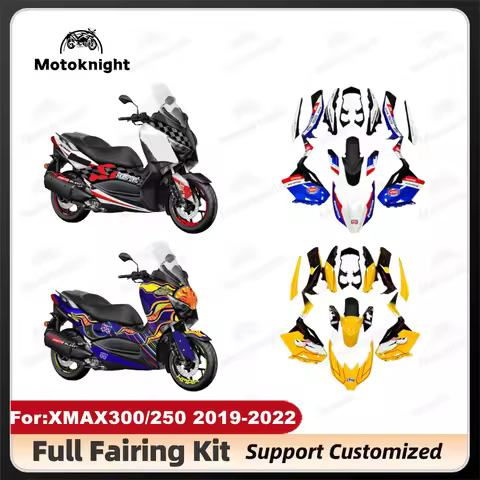 NEW Motorcycle full Fairing kit Fit For Yamaha XMAX125 XMAX250 XMAX300 XMAX400 2019 2020 2021 2022 1