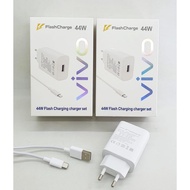 ORIGINAL VIVO 44W TYPE C SUPER FLASH CHARGING CHARGER FAST CHARGING TYPE C 100% ORIGINAL