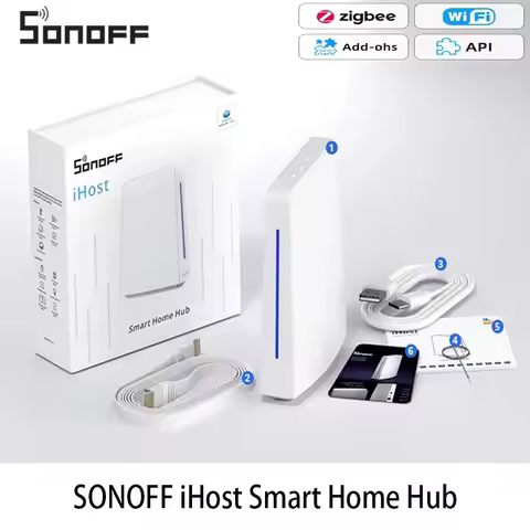 Sonoff IHost Smart Home Hub AIBridge Zigbee 3.0 Gateway Matter Private Local Server Compatible With 