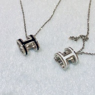 Pt950 Platinum/H Style Celebrity Enamel Platinum Necklace Diamond-Free