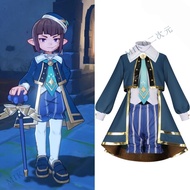 Louis cos Clothing Louis Kingdom World cosplay Game Two-Dimensional Uniform Women's Wig Accessories 