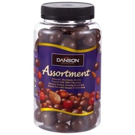 Danson Assortment Coated Milk Chocolate 400g Jar