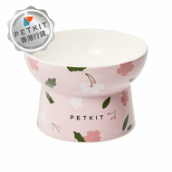 PETKIT - 陶瓷高腳碗 櫻花粉
