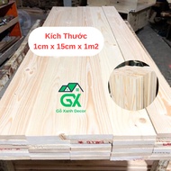 Pine Wood Bar, Side Width 15cm x Thickness 1cm x Length 1m2, Cheap Pre-Planed Pine Wood Bar