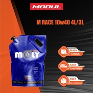 M RACE 10w40 4L/3L (German)Minyak Semi Synthetic Engine oil SP+ (semua kereta Audi Proton BMW exora BOLD Honda Nissan