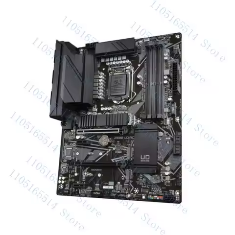 For GIGABYTE Z590 UD AC motherboard Z590 LGA1200 4*DDR4 128G DP ATX Tested ok