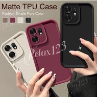 For itel A100C A200+ A80 A70 RS4 P55 4G 5G Fashion Simple Pure Color Matte TPU Case For itel A 200 +