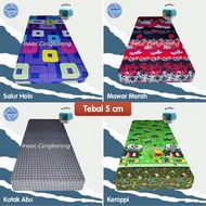 Sprei Kasur Busa Sudut Karet Semua Ukuran Tebal 5 cm / Sprei Kasur Busa Inoac / Seprei Sudut Karet /