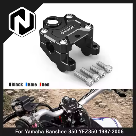 NICECNC For Yamaha Banshee 350 YFZ350 1987-2006 1.25" Handlebar Riser Clamp Replaces 1E6-23441-00-00