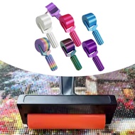 [iaywgg] 6 Pieces Diamond Art Roller 5D Diamond Art Tool Smooth Lightweight Diamond Art Supplies Eas