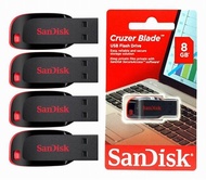 SanDisk Cruzer Blade 8GB USB Flashdrive ThumbDrive Flash Thumb Drive