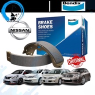 Bendix Brake Shoes - Nissan Almera Grand Livina Latio C11 Slyphy G11 Rear Brake Shoes