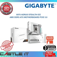 Gigabyte X870 AORUS Stealth ICE AM5 DDR5 ATX Motherboard PCIe 5.0