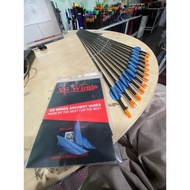 SPINWING 12PCS ELONG PURE CARBON ARROWS 4.2MM FOR RECURVE ARCHERY.