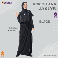 Rok Celana Olahraga Wanita Muslimah Rocella Rok Celana Jazlyn Panjang