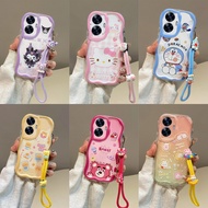 Casing Realme C55 C65 Kartun comel lembut silikon phone casing