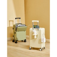 Bagasi wanita, beg troli lelaki, beg perjalanan kecil ringan dengan kunci kata laluan.