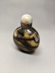 老琉璃鼻煙壺–  純古董SA-092