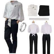 Okkotsu Yuta Costume Cosplay Yuta Uniform Suit Ring Outfit Full Set