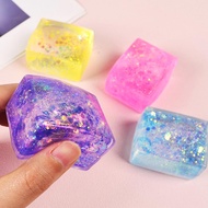 Slow Rising Maltose Ice Cube Squishy Toy Creative Tofu Decompression Stress Ball Relief Cube H1e3
