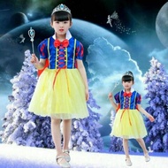 7C301 Girls' Set Snow White And The Seven Dwarfs princess Costume