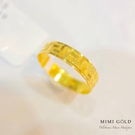 Cincin Belah Rotan Merisik Emas 916 (N)