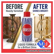 BRASSO Metal Polish Liquid Metal Polish for Cleaning and Refreshing Stainless Steel Brass Metal 100m