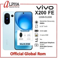 Vivo X200 FE 5G 12GB+12GB Extended RAM + 512GB *** 2 Years Warranty ***