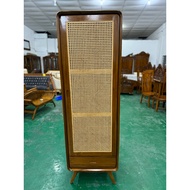 almari baju rotan pintu 1