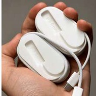 1pc 3D Printed Cable Winder, Compatible With 1m Type-C To Type-C Braided Charging Cable, Anti-Tangle