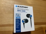 全新《BLAUPUNKT》德國藍點高音質入耳式耳機