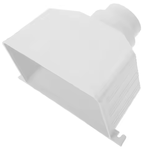 Drain Pipe Strainer Down Gutter Supplies Small Downspout Connector Universal for Pvc Rainwater Drain