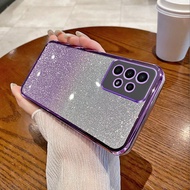 Samsung A13 4G electroplated phone case glitter powder phone case