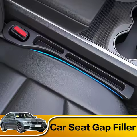 2 Pcs Car Seat Gap Filler Between Seats Crevice Auto Decoration Accessories For Chevrolet Silverado 